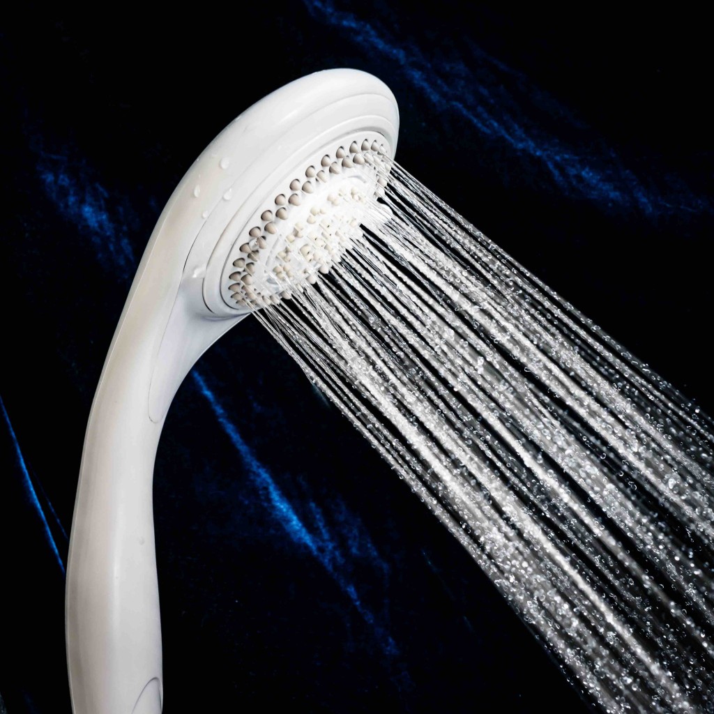 WrightChoice Slimline White 6 Setting Shower Head WrightChoice Shower